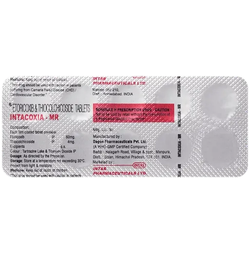 intacoxia mr tablet 10's